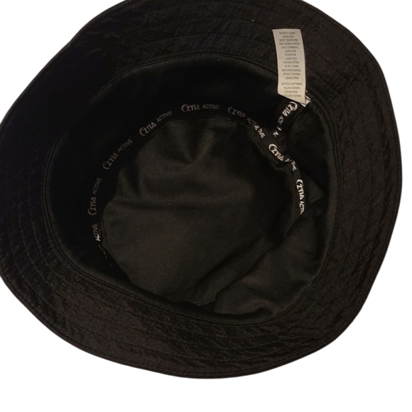 Zyia Black Bucket Hat OSFM - Picture 3 of 3